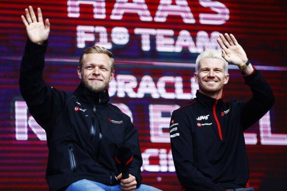Kevin Magnussen, Nico Hülkenberg, Haas