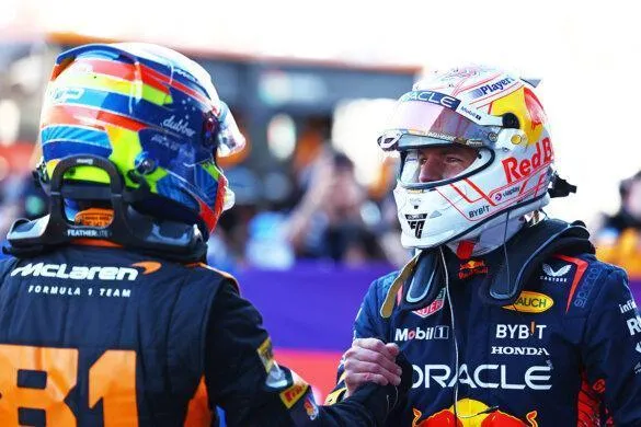 Lando Norris, Max Verstappen, McLaren, Red Bull