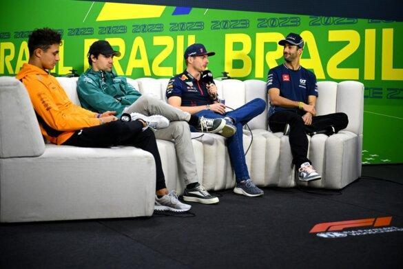 Lando Norris, Lance Stroll, Max Verstappen, Daniel Ricciardo, Felipe Massa
