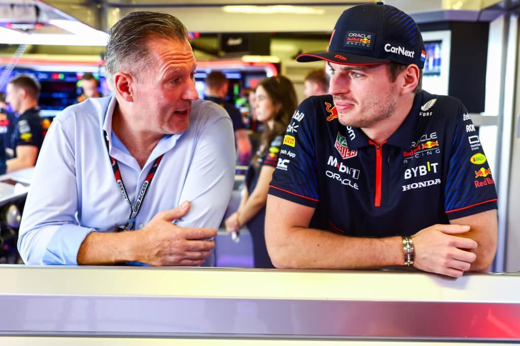 Jos Verstappen és Max Verstappen - Fotó: Mark Thompson / Getty Images / Red Bull Content Pool